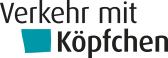 Logo Verkehr mit Köpfchen